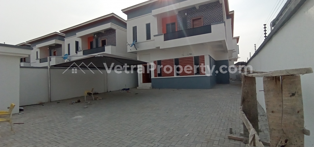  Newly Built Tastefully Finished Serviced 5bedroom Fully Detached House With A Room Boy's Quarter  5 bedroom Detached Duplex for Sale Lekki Lagos Vetra  Property