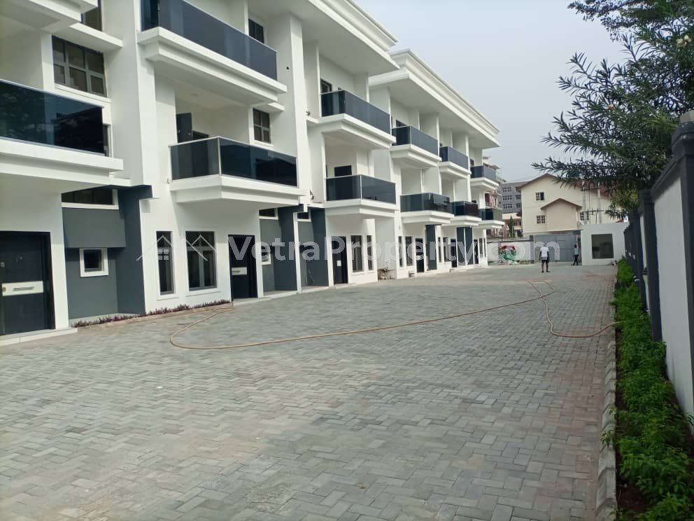  Luxury Newly Built 4 Bedroom All Rooms En-suite Terrace Duplex With A Room Bq  4 bedroom Terraced Duplex for Rent Victoria Island (VI) Lagos Vetra  Property