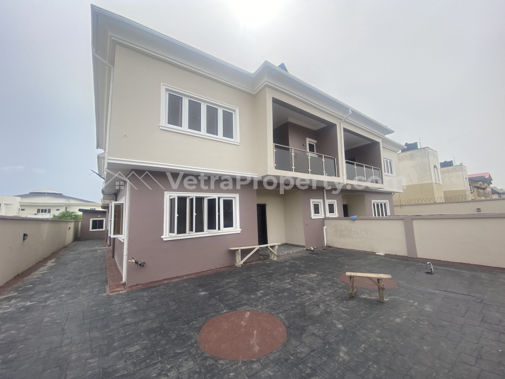  Luxury 4 Bedroom All Rooms En-suite Semi Detached Duplex With A Room Bq And Laundry  4 bedroom Semi-Detached Duplex for Rent Lekki Lagos Vetra  Property
