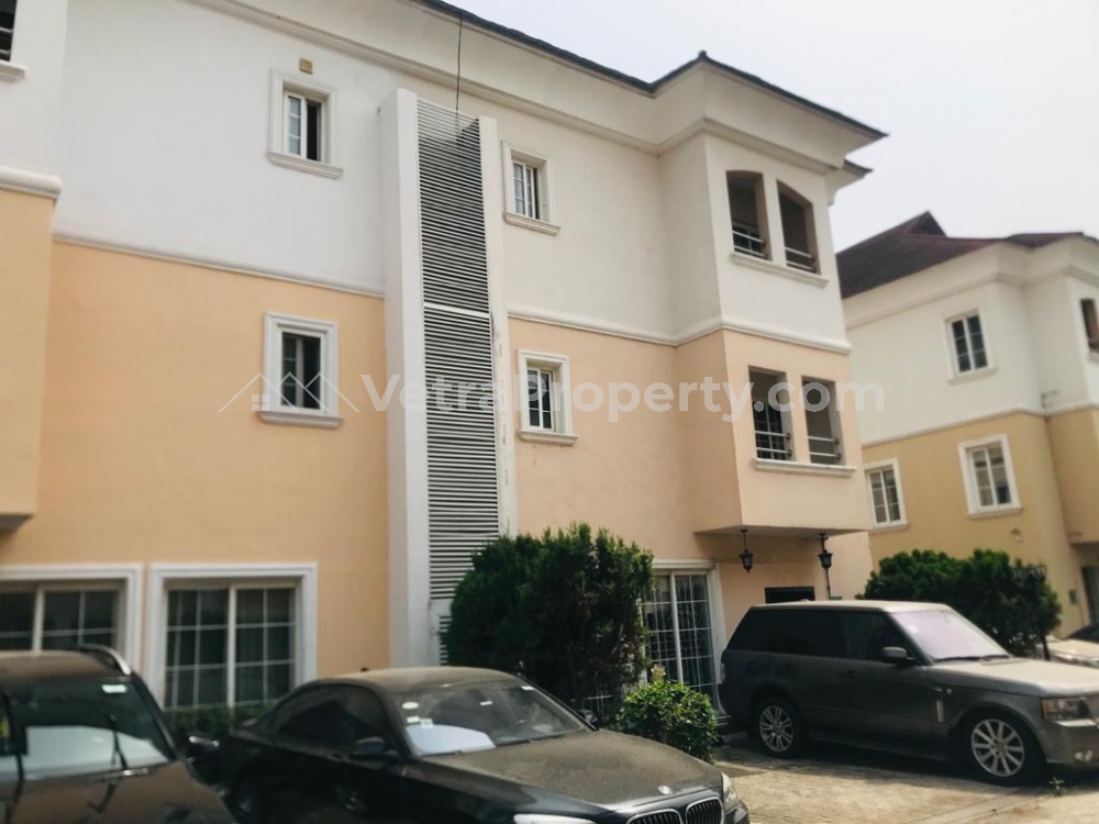  Luxury 4 Bedroom All Rooms En-suite Semi Detached Duplex With A Room Bq  4 bedroom House for Rent Ikoyi Lagos Vetra  Property