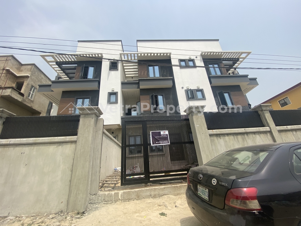  Newly Built 4 Bedroom All Rooms En-suite Terrace Duplex With A Room Bq  4 bedroom House for Rent Lekki Lagos Vetra  Property