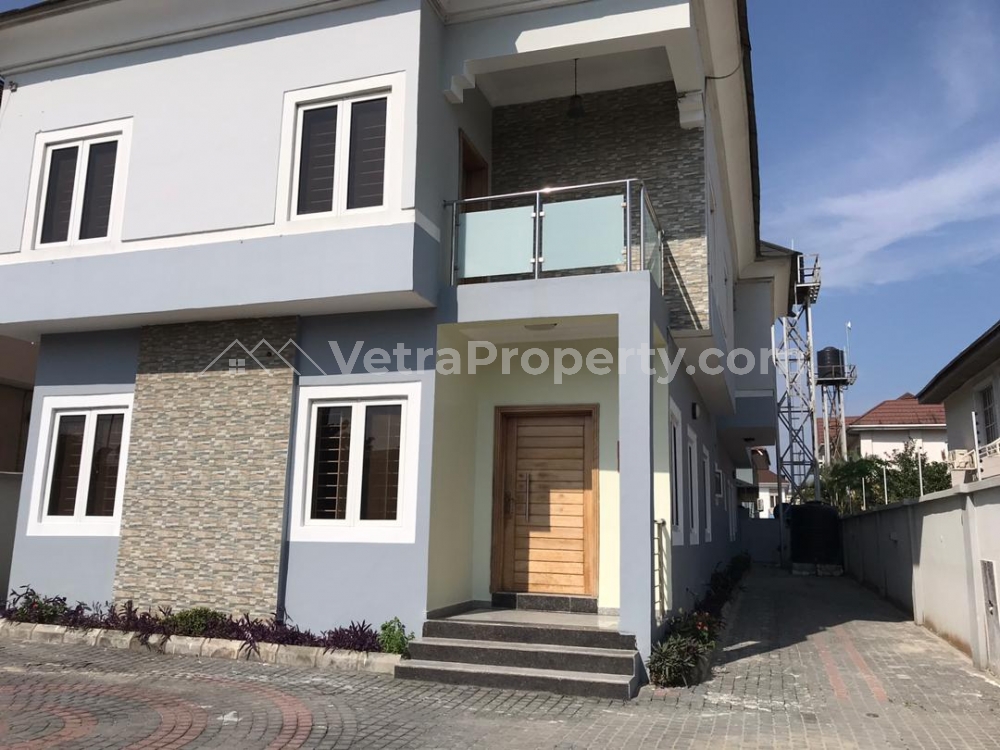  Luxury 5 Bedroom All Rooms En-suite Detached Duplex With A Room Bq  5 bedroom House for Rent Lekki Lagos Vetra  Property