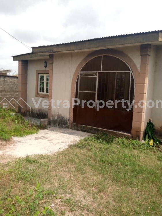  Decent 3bedroom Bungalow Setback Tiles, Fenced With Gate On More Than Half Plot Of Land In A Serene Environment  3 bedroom Flat for Rent Alimosho Lagos Vetra  Property