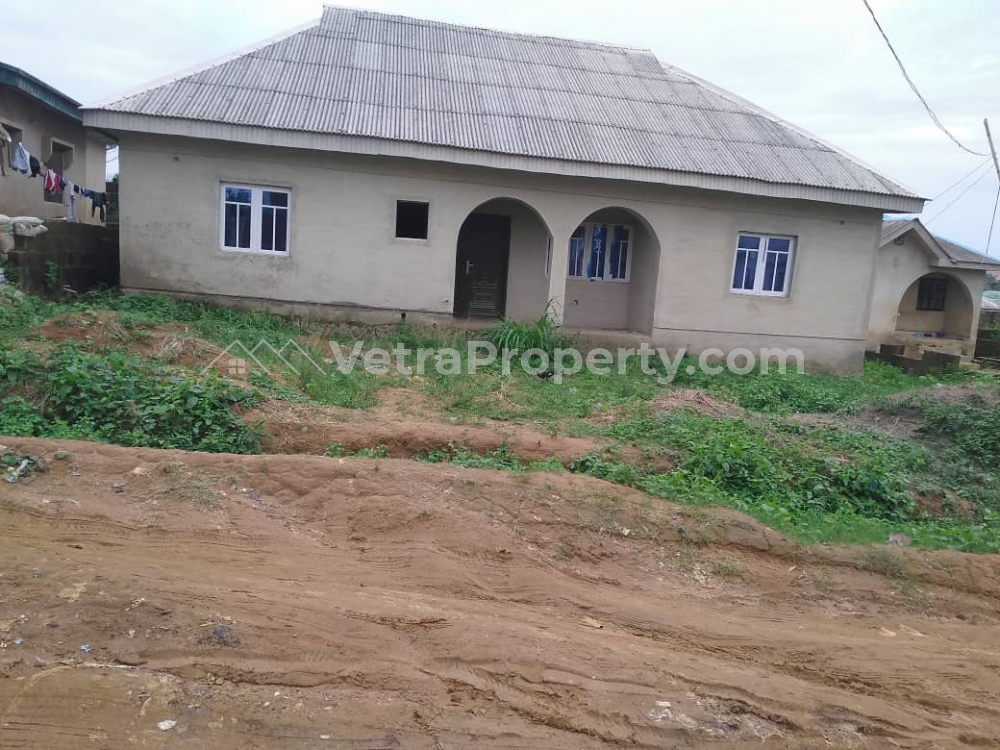  4bd Room Flat On Half Plot, With 4 Toilet And Bath . Price (#8.m)net Receipt / Survey. At Lkola Command Ait.  4 bedroom Flat for Sale Alimosho Lagos Vetra  Property