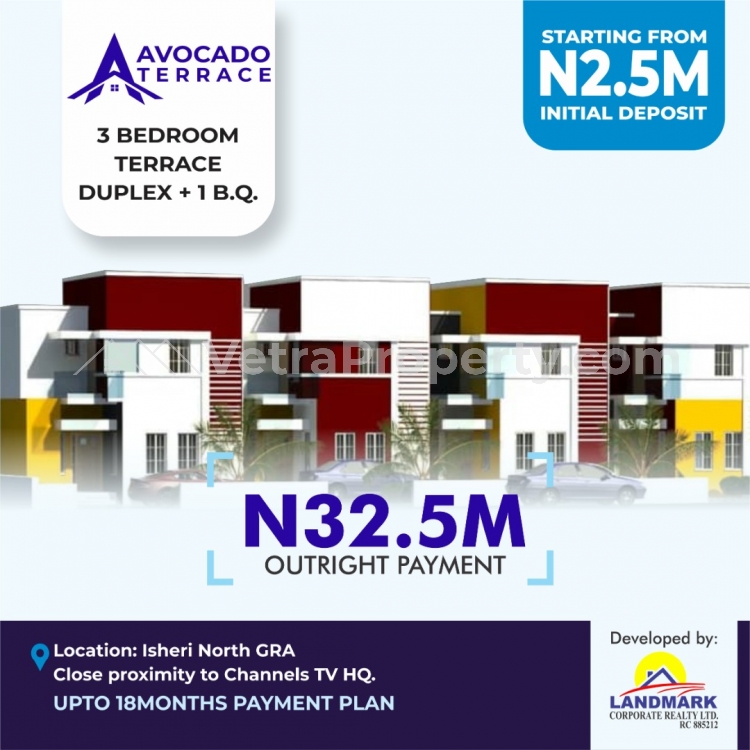 3bedroom Terrace Duplex With A Bq For Sale At Isheri North Gra  3 bedroom Terraced Duplex for Sale Ojodu Lagos Vetra  Property