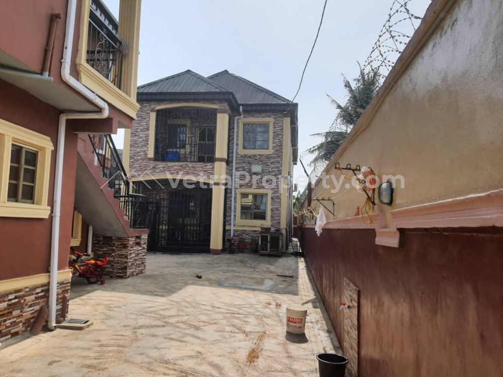  New Luxury Block Of 3flat With Shops In A Serene Location  3 bedroom House for Sale Ikotun Igando Lagos Vetra  Property