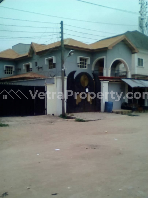  Standard Block Of 8 Unit Of Apartment With Shops On Full Plot  2 bedroom Blocks of Flats for Sale Oshodi Lagos Vetra  Property