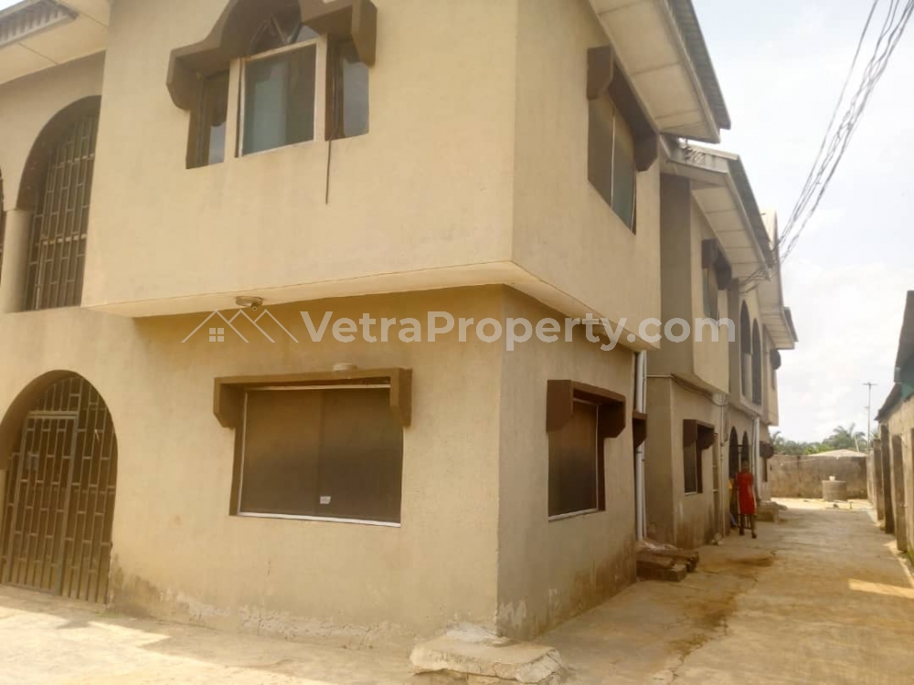  Standard Solid Block Of 4flat Of 3bedroom On Full Plot  3 bedroom Blocks of Flats for Sale Ikotun Igando Lagos Vetra  Property