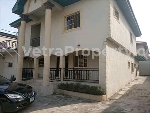  Executive Partially Furnished 5bedroom Detached Duplex With 2rooms Bq  5 bedroom Detached Duplex for Rent Oshodi Lagos Vetra  Property