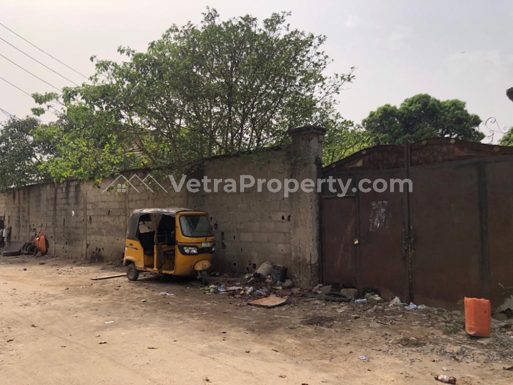  Fenced & Gated Parcel Of Land Measuring 2050sqm  2,000 Meter Square of Land for Sale Yaba Lagos Vetra  Property
