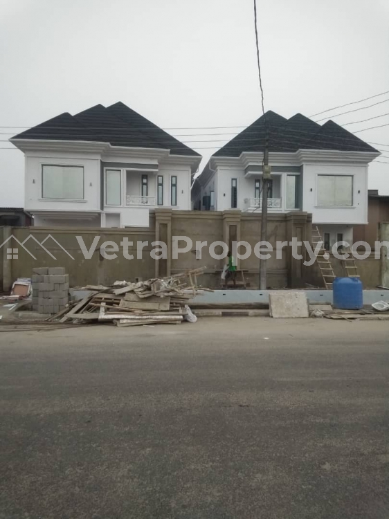  Newly Built 5 Bedroom Fully Detached Duplex + Bq In A Secure Estate  5 bedroom Detached Duplex for Sale Ogba Lagos Vetra  Property