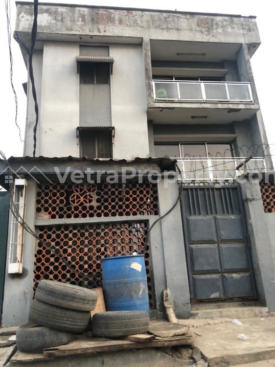  A House Of Block Of 6 Flats + 2 Rooms Bq & Shop  Blocks of Flats for Sale Yaba Lagos Vetra  Property