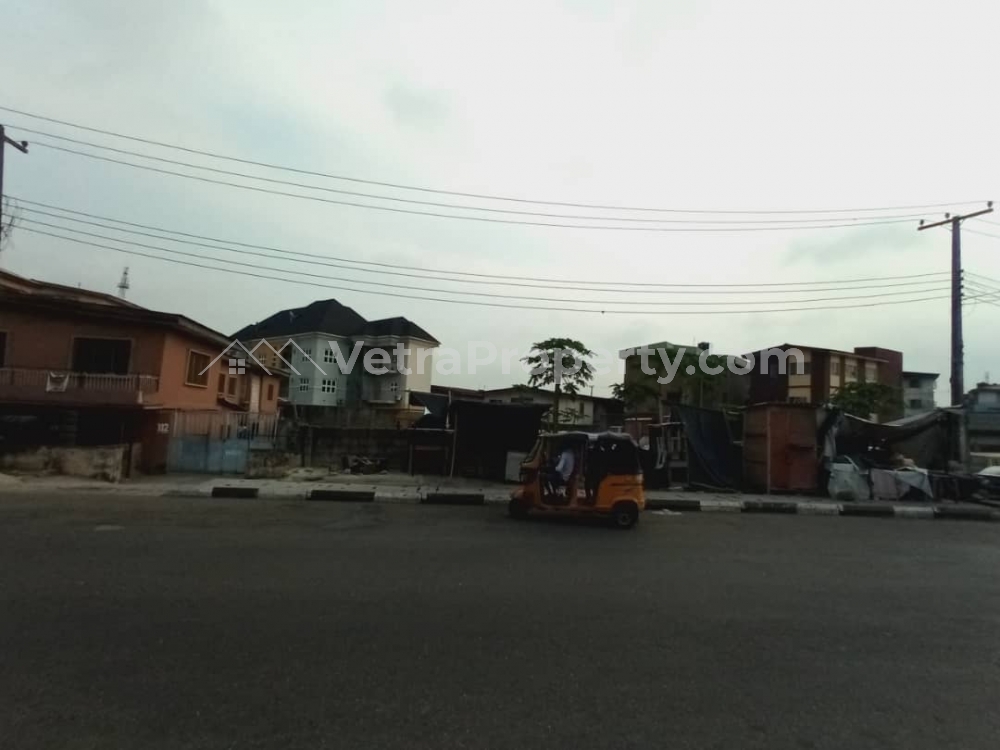  1,593 Square Meters Land Along A Busy Road  1,593 Meter Square of Land for Sale Shomolu Lagos Vetra  Property
