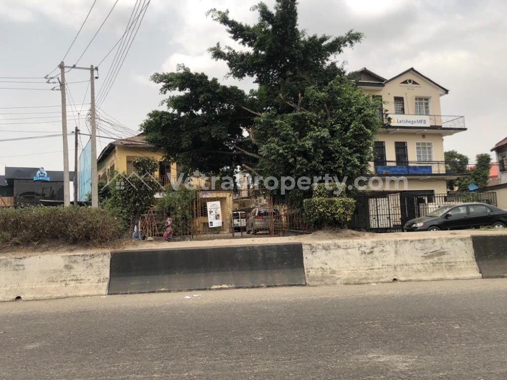  700 Square Meters Land (with A Demolishable Structure) On A Major Road  Land for Sale Yaba Lagos Vetra  Property