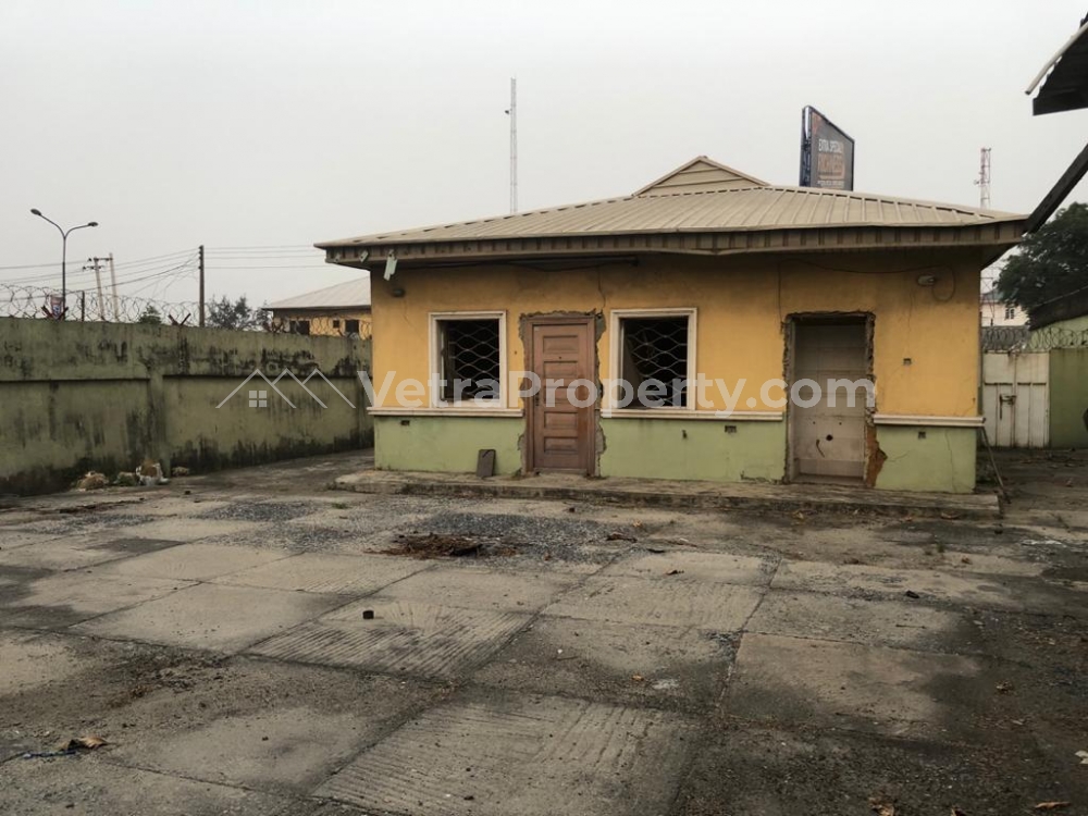  Detached Bungalow + Bq Along A Busy Road  Detached Bungalow for Rent Yaba Lagos Vetra  Property
