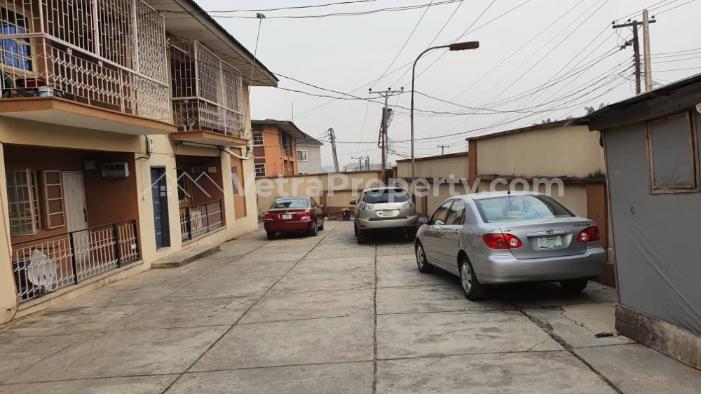  Solid & Massive House Of 4 Flats In A Lovely & Serene Gated Environment  Blocks of Flats for Sale Maryland Lagos Vetra  Property