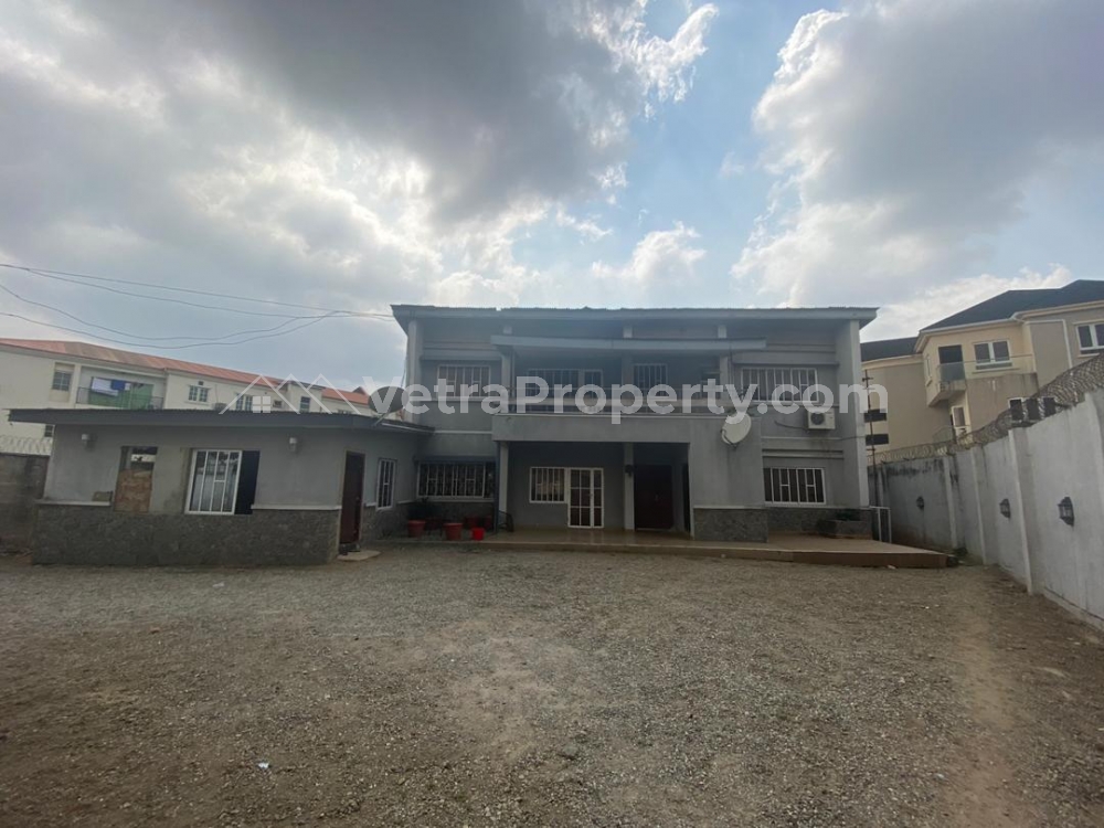  1070sqm Land With A Detached Building  House for Sale Ikeja Lagos Vetra  Property