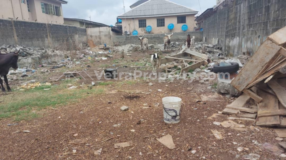  444sqm Gated & Fenced Land  444 Meter Square of Land for Sale Yaba Lagos Vetra  Property