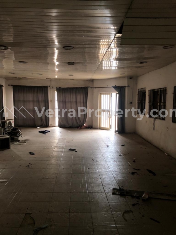  Self-compound Open Space Bungalow For Office Or Commercial Usage  Detached Bungalow for Rent Yaba Lagos Vetra  Property