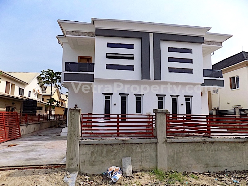  Tastefully Finished 4 Bedroom Semi Detached With 24hrs Electricity  4 bedroom House for Sale Lekki Lagos Vetra  Property