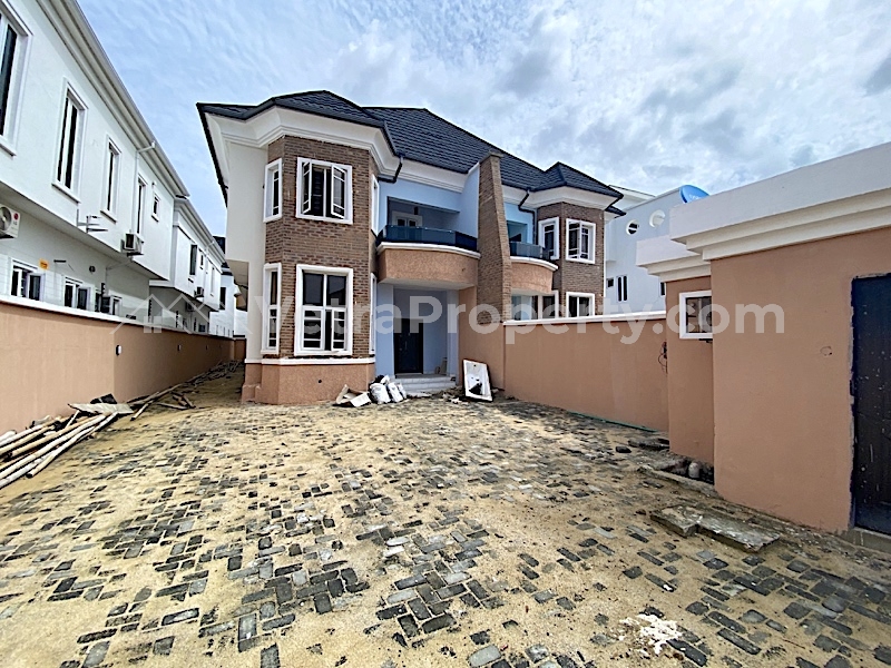  New House Big Compound 4 Bedroom Semi Detached Duplex+bq In An Estate  Semi-Detached Duplex for Rent Lekki Lagos Vetra  Property