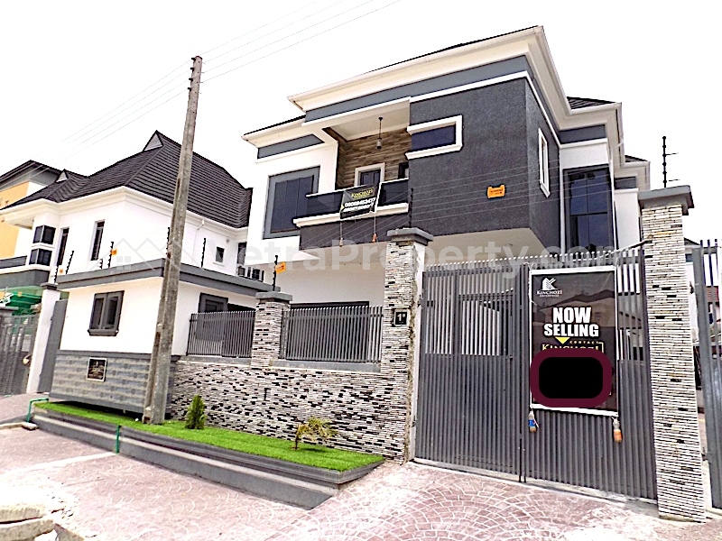  New House, Good Investment. 4 Bedroom Fully Detached House In An Estate  4 bedroom House for Sale Lekki Lagos Vetra  Property