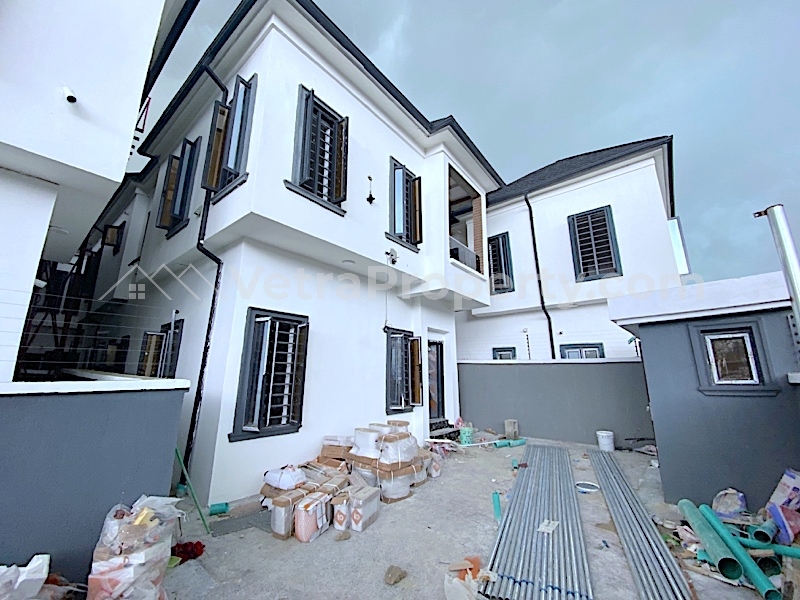  New House Big Compound 4 Bedroom Fully Detached Duplex+bq In An Estate  4 bedroom Detached Duplex for Sale Lekki Lagos Vetra  Property