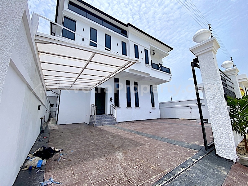  New House Big Compound 5 Bedroom Fully Detached + Bq With Lagoon Views  5 bedroom Semi-Detached Duplex for Sale Lekki Lagos Vetra  Property