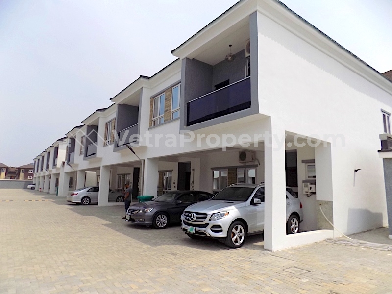  New House, 4 Bedrooms Terraced Duplex With 24 Hours Electricity  4 bedroom Terraced Duplex for Rent Lekki Lagos Vetra  Property