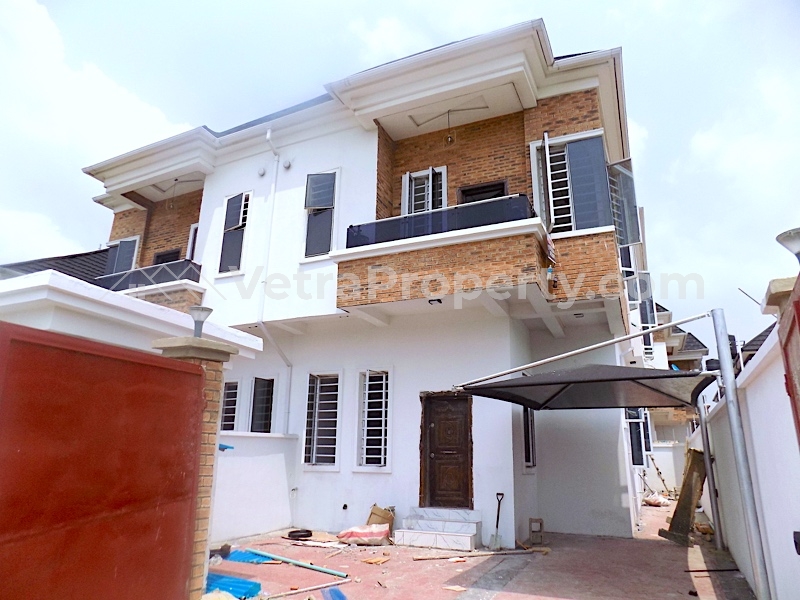  New House Large Compound 4 Bedroom Semi Detached With Bq  4 bedroom Semi-Detached Duplex for Sale Lekki Lagos Vetra  Property
