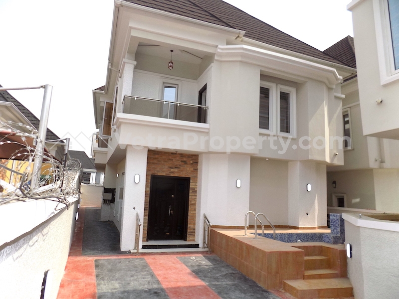  New House Spacious Compound 4 Bedroom Fully Detached+swimming Pool  4 bedroom Detached Duplex for Sale Ajah Lagos Vetra  Property