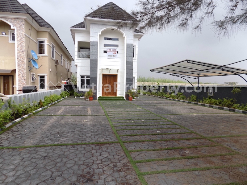  Large Compound Can Park 10cars 5 Bedroom Fully Detached Duplex With Bq  5 bedroom Detached Duplex for Sale Lekki Lagos Vetra  Property