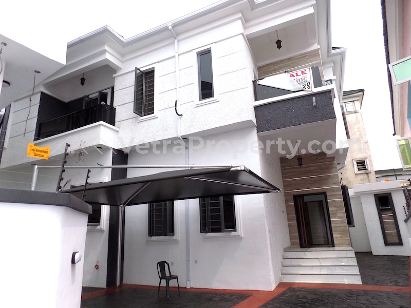  Big Compound To Park 9 Cars Comfortably 5 Bedroom Fully Detached + Bq  5 bedroom Detached Duplex for Sale Lekki Lagos Vetra  Property