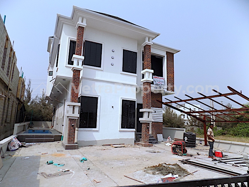  New House Cinema Room Swimming Pool 5 Bedroom Fully Detached Duplex+bq  5 bedroom Detached Duplex for Sale Lekki Lagos Vetra  Property