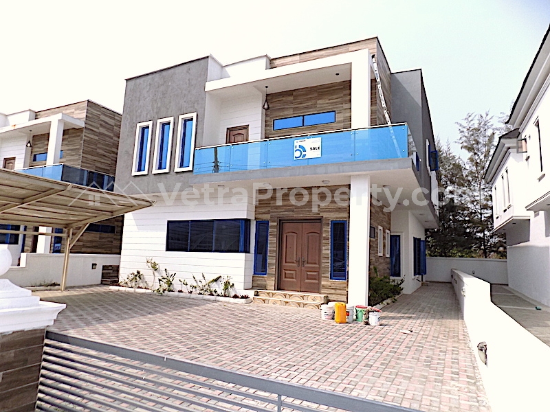  New Clean House Spacious 5 Bedroom Fully Detached Duplex With Bq  5 bedroom Detached Duplex for Sale Lekki Lagos Vetra  Property