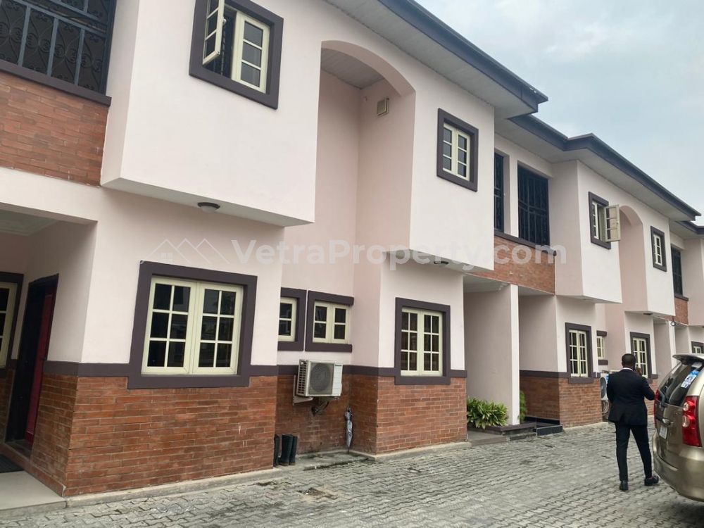  4bedroom Terrace  4 bedroom Terraced Duplex for Sale Lekki Lagos Vetra  Property