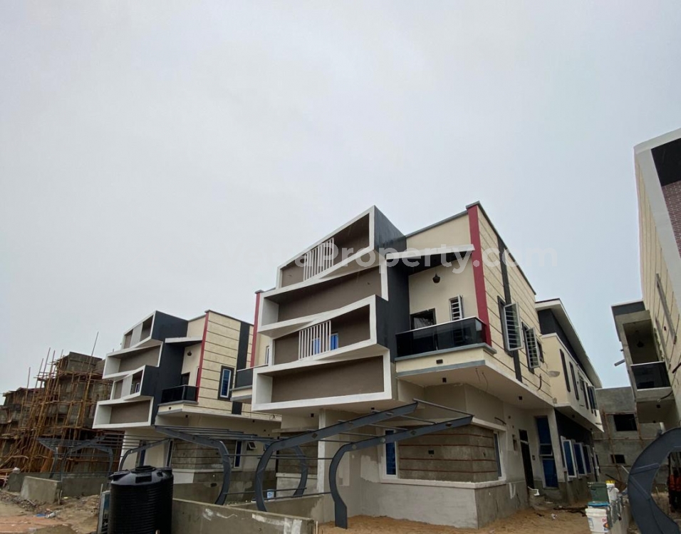  Contemporary Design Smart 4 Bedrooms Semi Detached Duplex With Bq,  4 bedroom House for Sale Lekki Lagos Vetra  Property