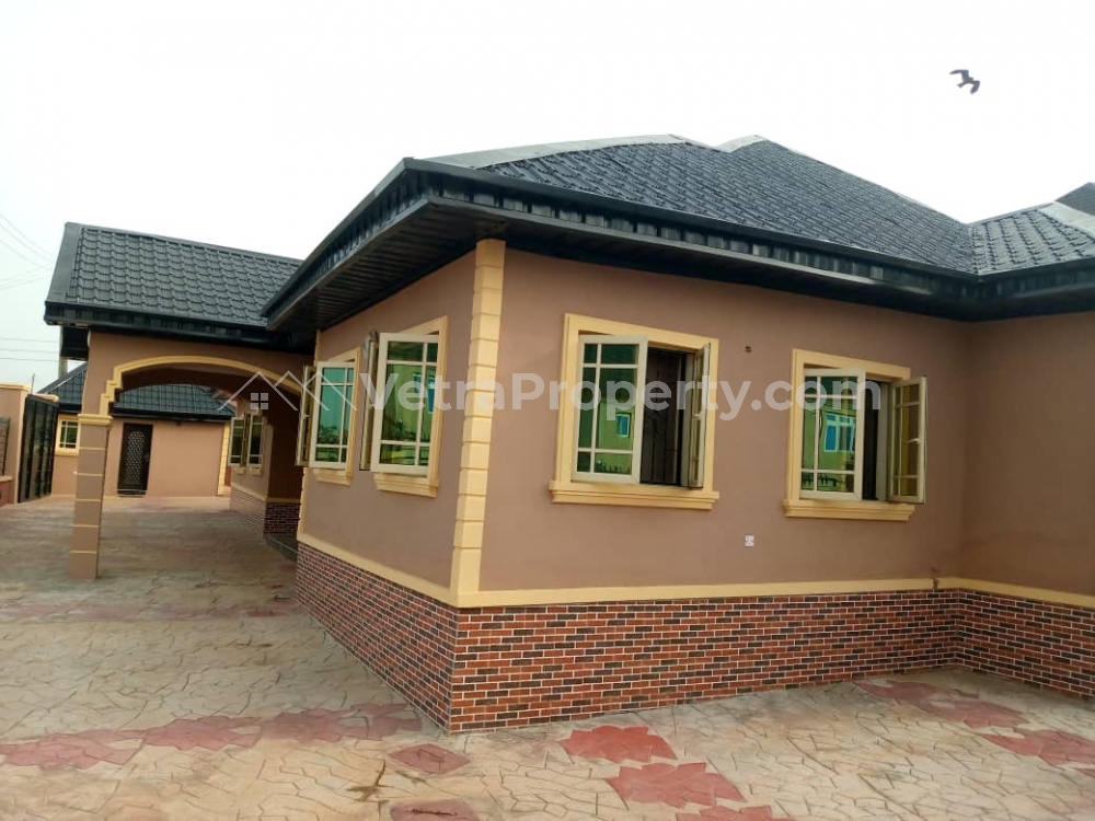  4 Bedroom Bungalow With Cofo At Ologuneru Area Ibadan  4 bedroom Detached Bungalow for Sale Ibadan Oyo Vetra  Property