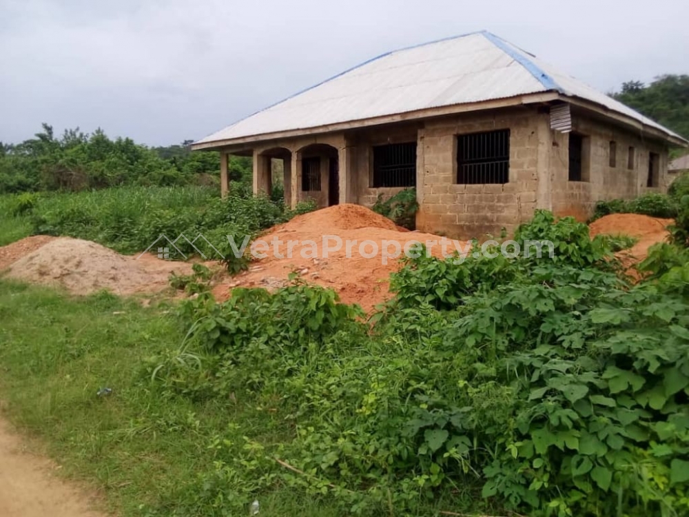  Plot Of Land With 3 Bedroom Foundation  Land for Sale Ibadan Oyo Vetra  Property