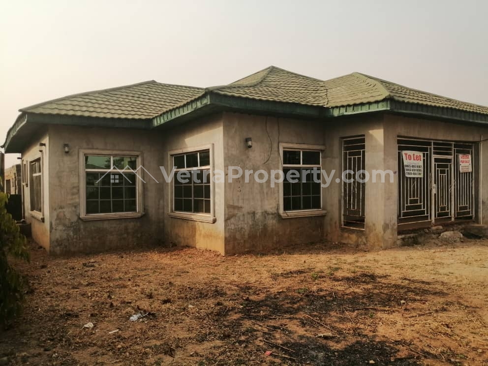 Newly Built 3 Bedroom Bungalow  3 bedroom Detached Bungalow for Sale Bwari Abuja Vetra  Property