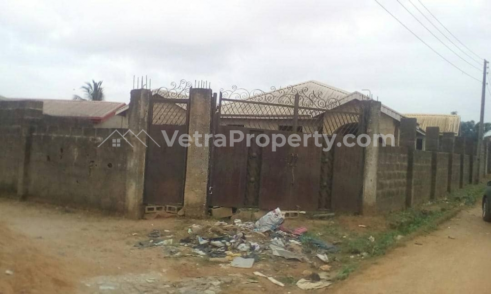  Standard Full Plot With 3bedrooms Flat On It  Blocks of Flats for Sale Ipaja Lagos Vetra  Property