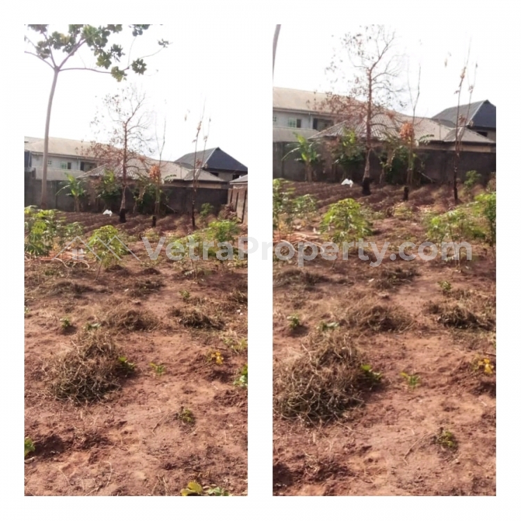  Nice Half Plot Of Land In A Secured And Serene Evironment.  Land for Sale Ipaja Lagos Vetra  Property