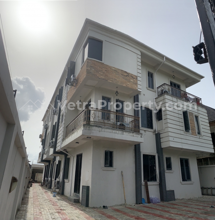  Newly Built 3 Bedroom Terrace With Bq And Installed A/c  Terraced Duplex for Rent Lekki Lagos Vetra  Property