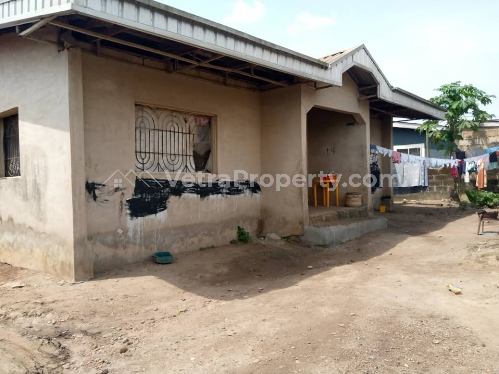 A Half Plot Of Land With 3 Bedroom Flat At Command.  Land for Sale Ipaja Lagos Vetra  Property