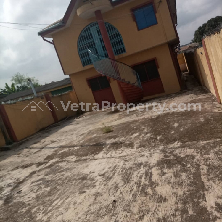  4 Flats On A Full Plot Of Land At Abule Egba  Blocks of Flats for Sale Egbe Lagos Vetra  Property