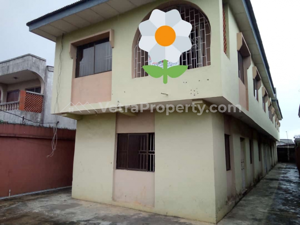  A Well Built 4 Nos Of 2 Bedroom Flat  House for Sale Alimosho Lagos Vetra  Property
