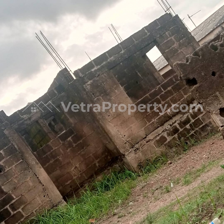  An Uncompleted 2 Flats Of 3 Bedroom On A Full Plot Of Land At Ipaja  3 bedroom Blocks of Flats for Sale Ipaja Lagos Vetra  Property