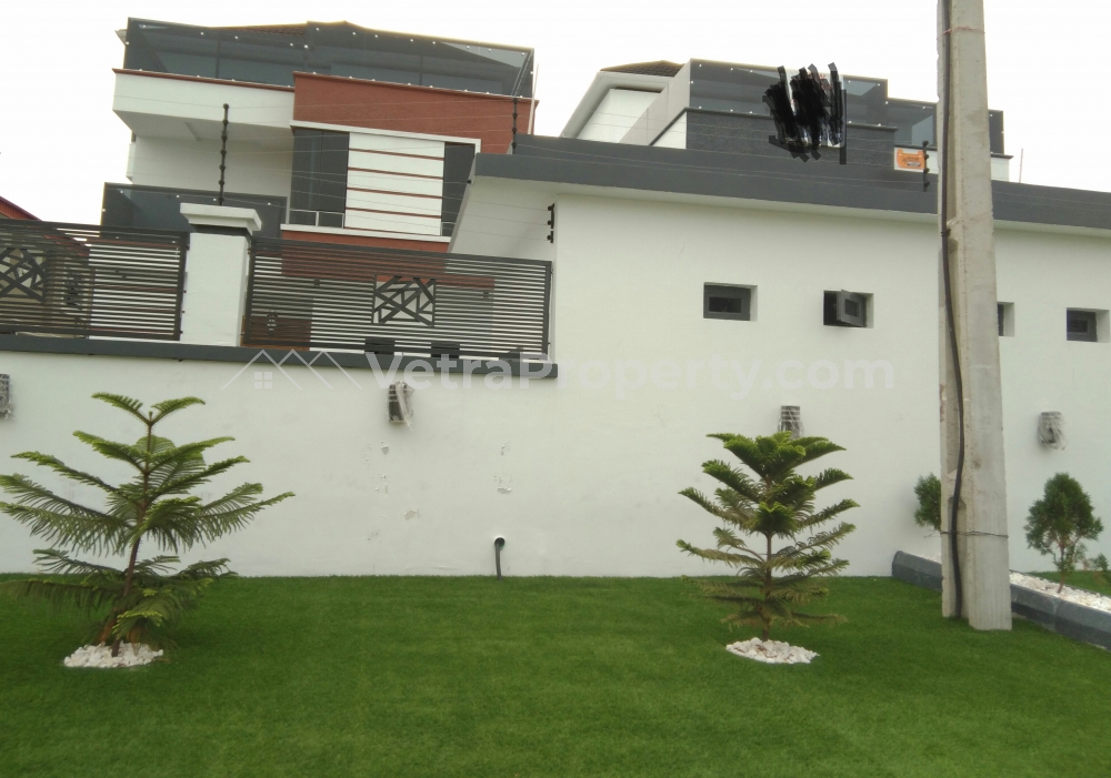  Newly Built, Exquisitely Finished Five (5) Bedroom Fully Detached Duplex On Three Floors And Two Rooms Bq  Detached Duplex for Sale Lekki Lagos Vetra  Property