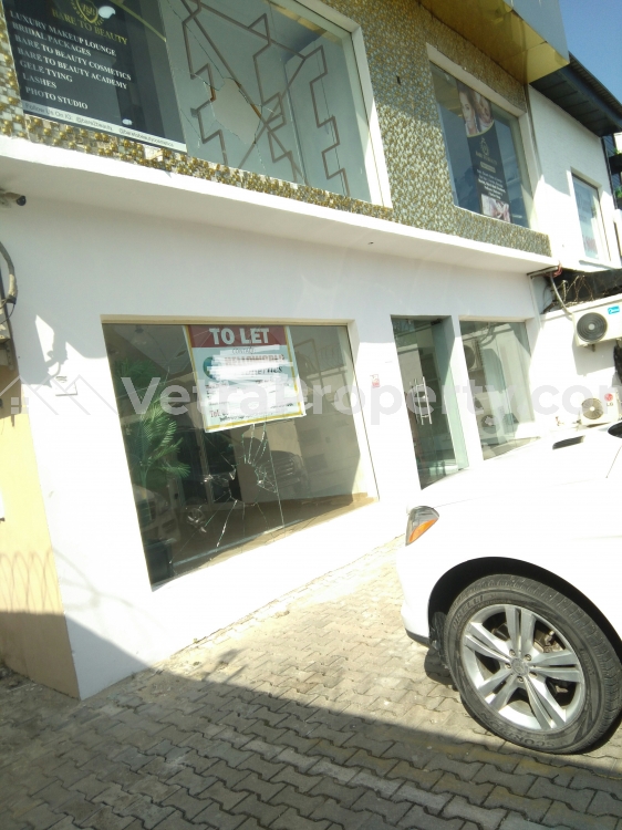  Ground Floor Shop Directly On The Major Road, Suitable For And Business  Shop for Rent Lekki Lagos Vetra  Property