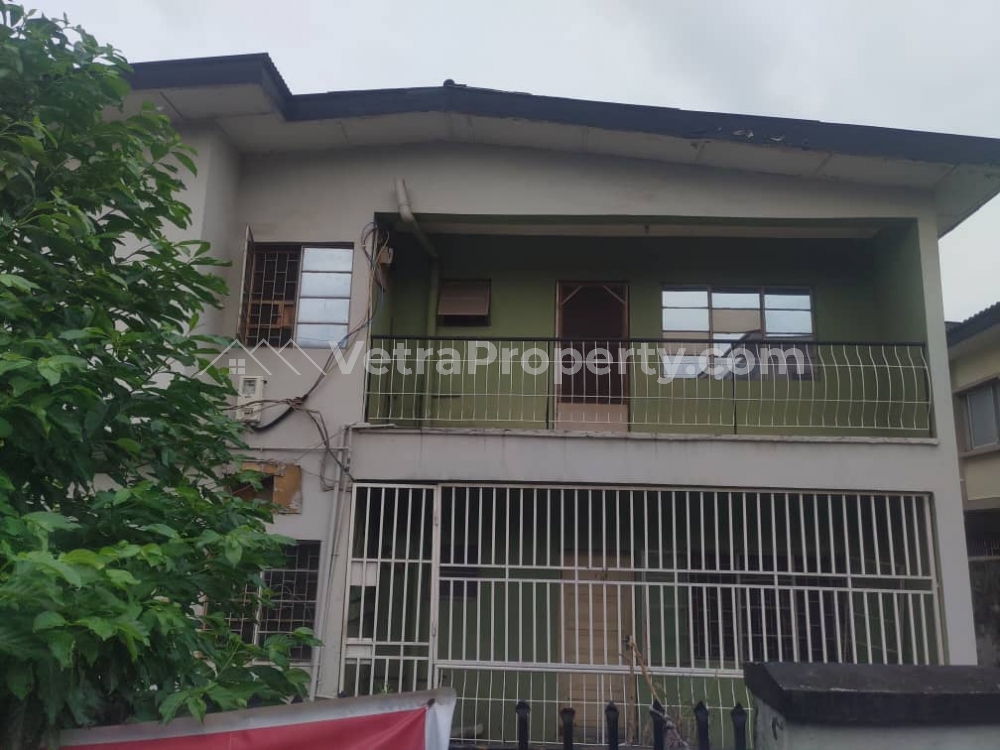  A Story Building Which Comprises Of 3/4bedrooms Flat All Ensuit  4 bedroom Blocks of Flats for Sale Maryland Lagos Vetra  Property
